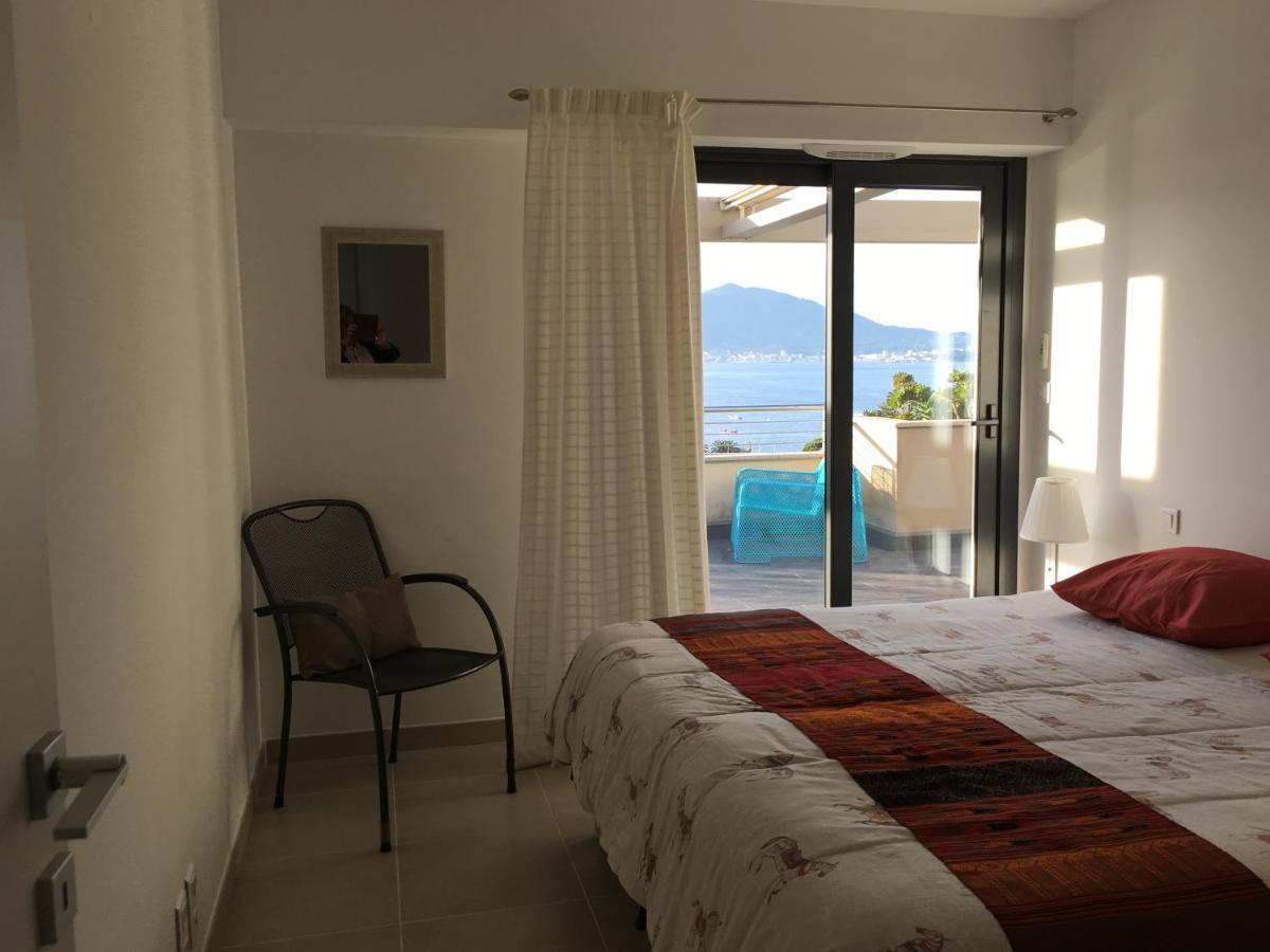 Апартаменты Vue Magnifique Sur Baie Ajaccio Портисьо Экстерьер фото
