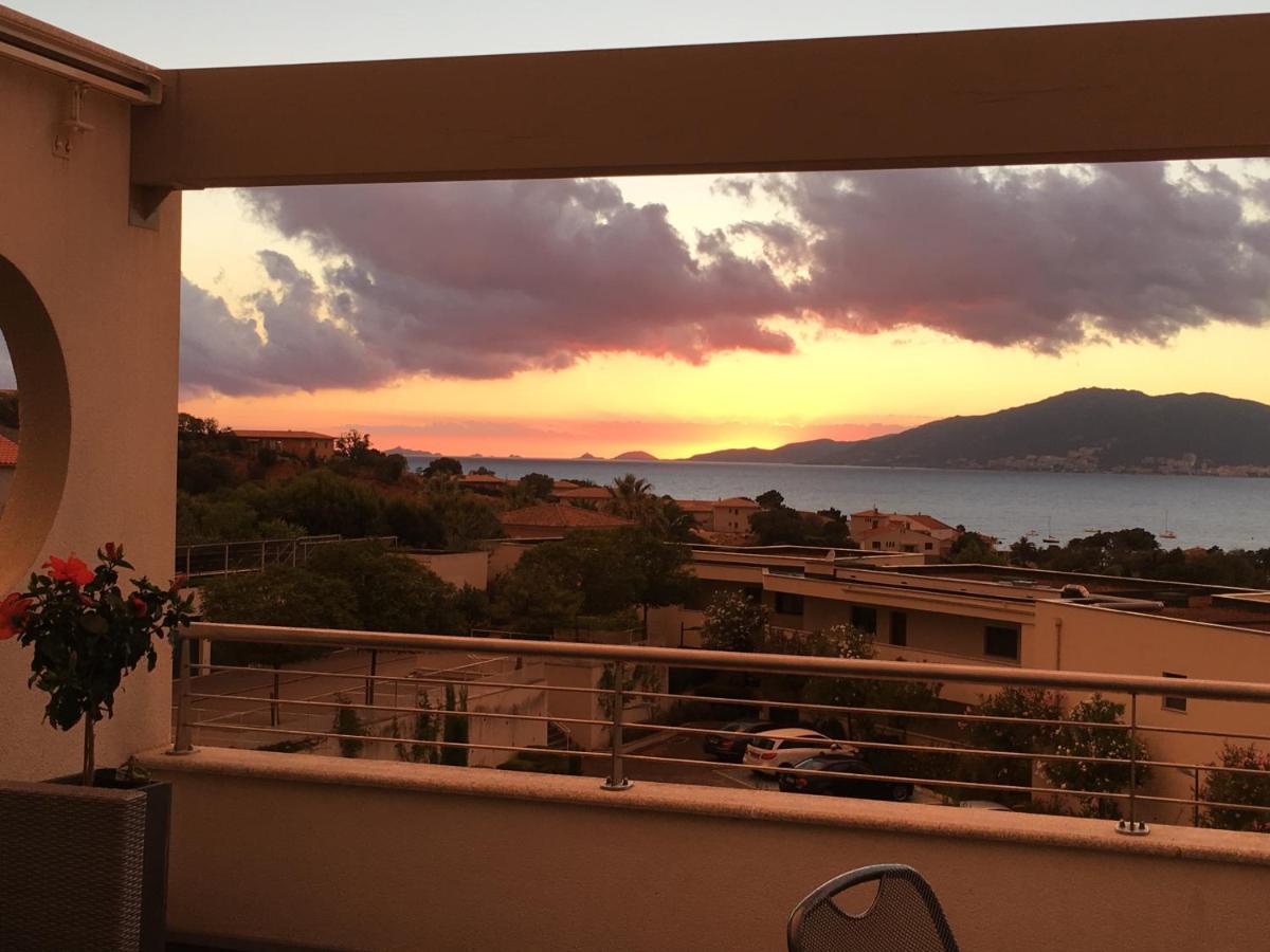 Апартаменты Vue Magnifique Sur Baie Ajaccio Портисьо Экстерьер фото